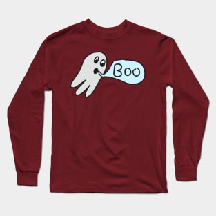 Badly drawn ghost Long Sleeve T-Shirt